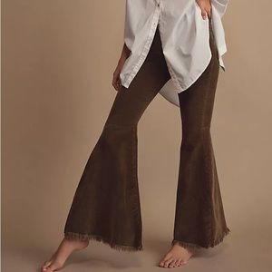 Free People Just Float On Cord Flare Pants